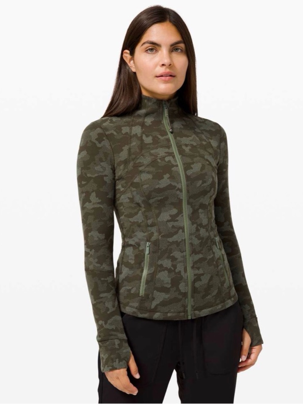 Lululemon Define Jacket
Heritage Camo Dark Olive Green Twill